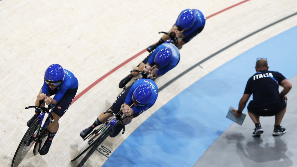 Parigi: Inseguimento a squadre donne,Italia finale per il bronzo