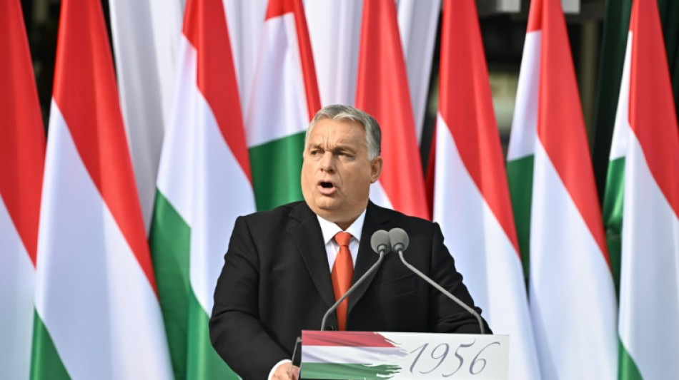 Hungary PM in new anti-EU tirade amid protests by teachers