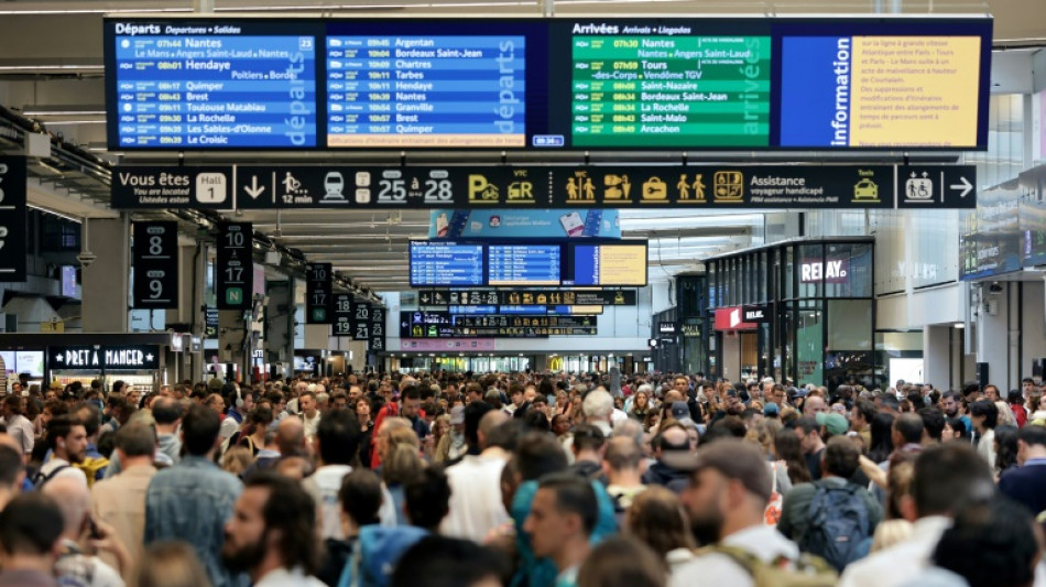 France suffers second day of sabotage train delays