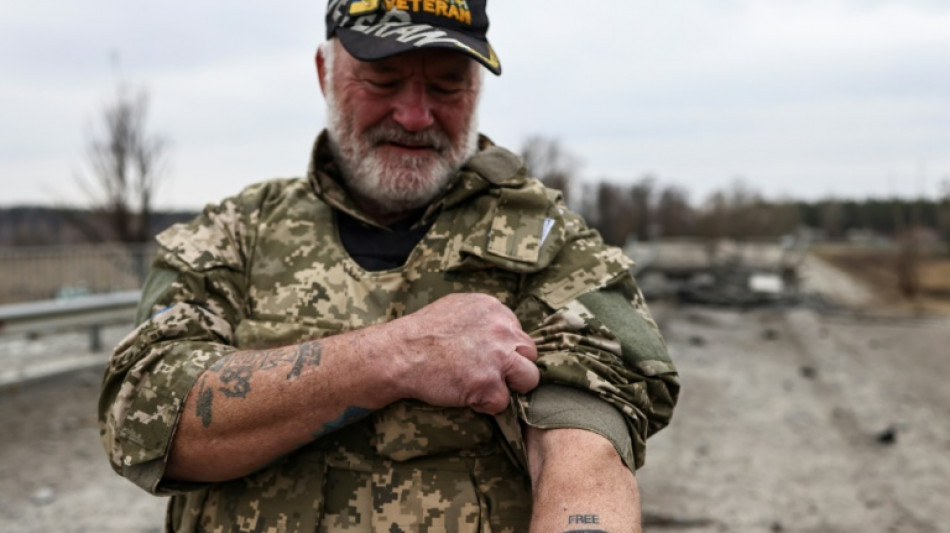 Steven, le vétéran du Vietnam qui veut combattre les Russes à Odessa