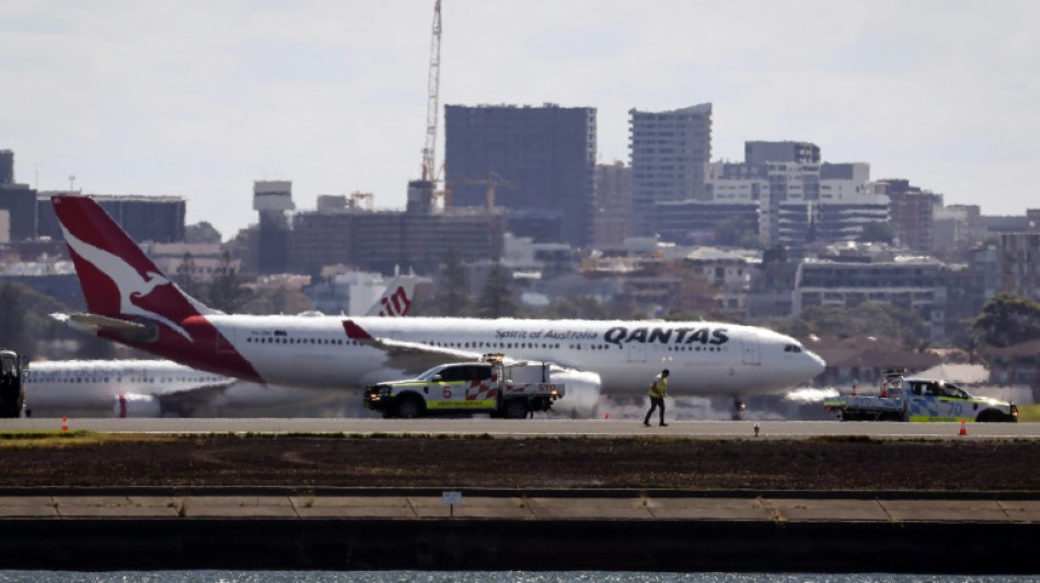 Qantas plane returns to Australia airport due to 'engine failure'