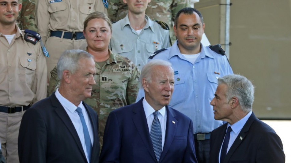 Biden bekräftigt zum Auftakt seiner Nahostreise US-Unterstützung für Israel 