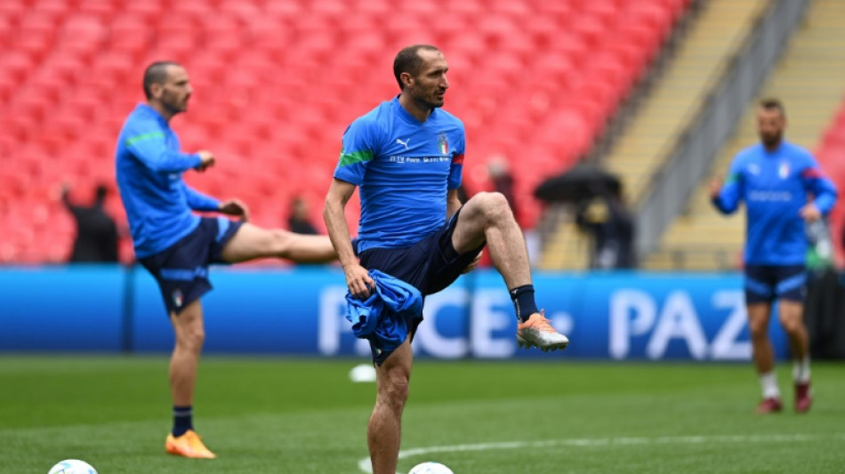 Chiellini set for 'beautiful' end to Italy career at Wembley