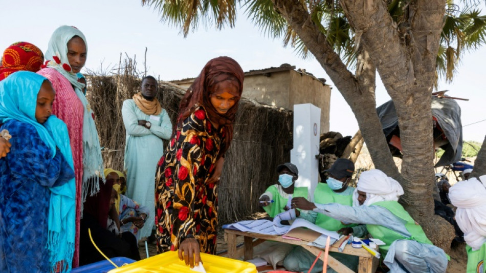 Chad votes in general election after three years of army rule