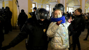 Dozens detained at anti-war rallies in Russia