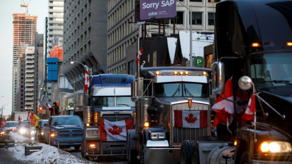 Impasse at Canada truckers' protest as mayor seeks mediator