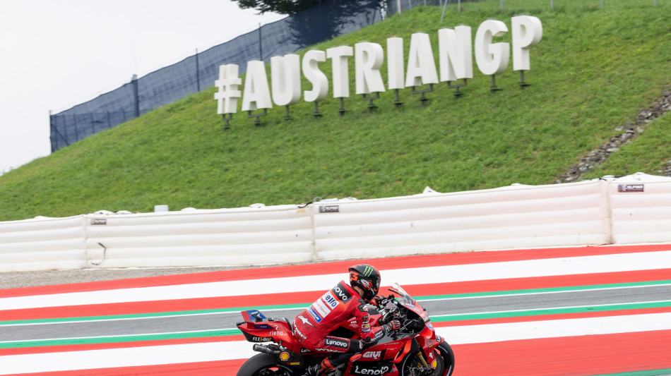 Gp Austria: Bagnaia vince e torna leader del Mondiale