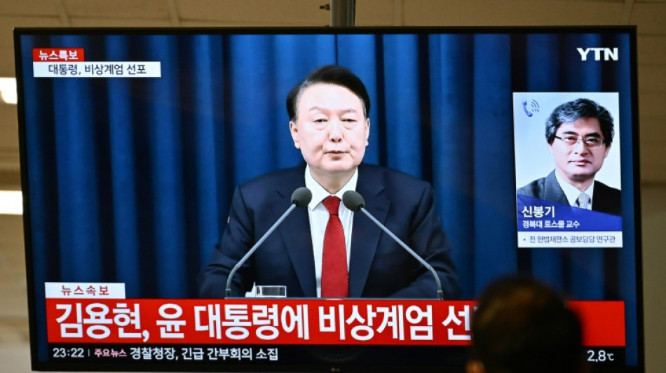 S. Korea president says will lift martial law