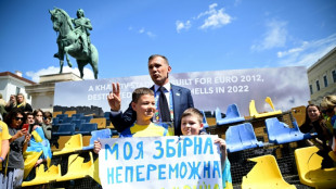 Shevchenko unveils war-damaged seating ahead of Ukraine's Euro opener