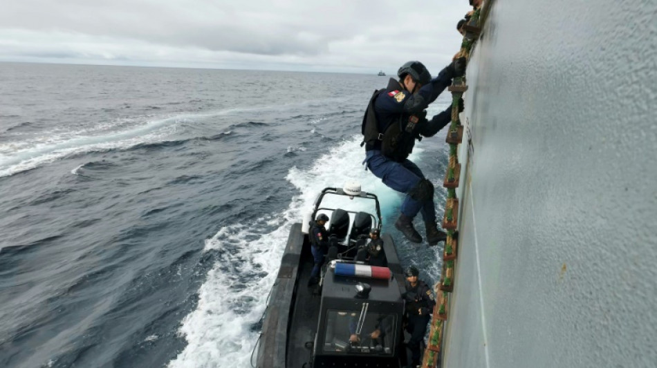 Off Ecuador's Galapagos, a former shark-poaching ship's new mission