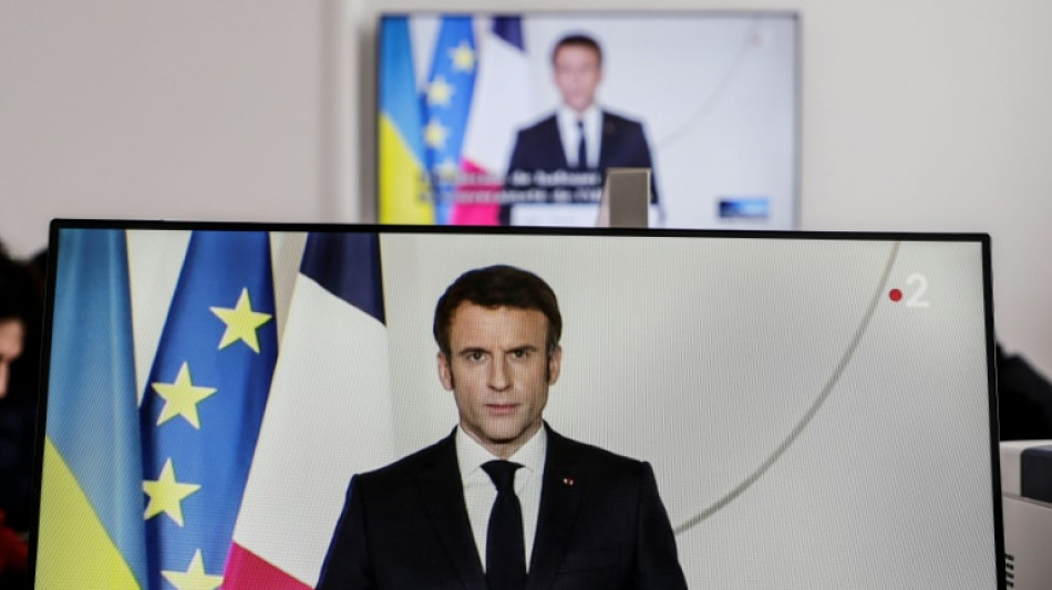 Emmanuel Macron s'exprimera à 20h00 sur la guerre en Ukraine 