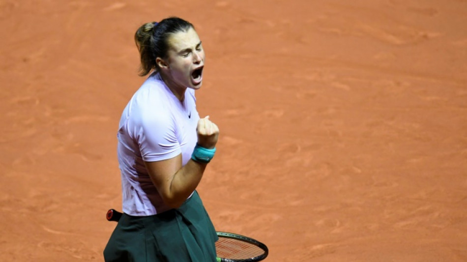 Sabalenka into second consecutive Stuttgart final 